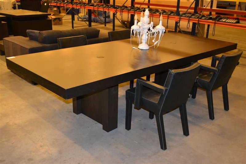 Tafel Piet Boon, afm. lxbxh ca. 300x120x75,5c.. Onlineveilingmeester.nl