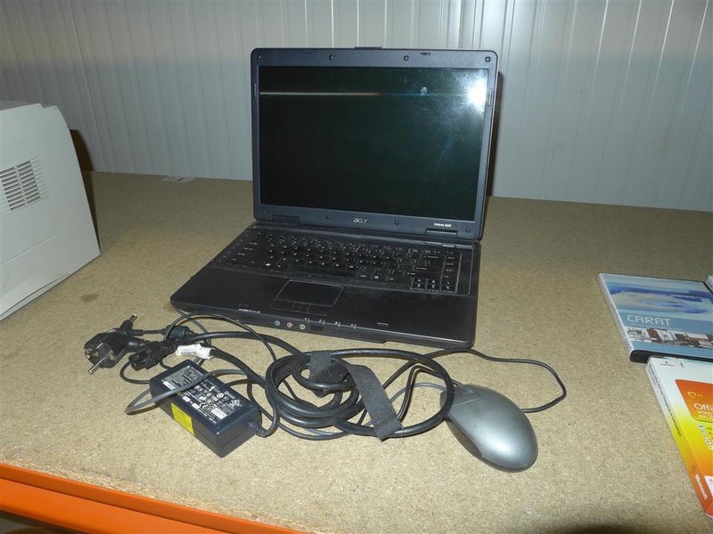 Laptop Acer, type Extensa 5220, 220 volt Processor: Intel Celeron CPU 550  2.00 GHz RAM: 3GB HD: 80 GB Licentie: Windows Vista Home Basic, geen  installatie cd aanwezig. »